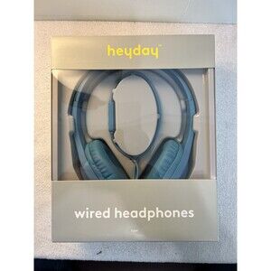 Heyday Wired Headphones – 1 Pair – New